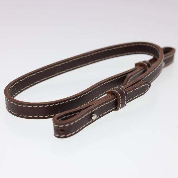 BURBERRY Nova Check Blue Label Shoulder Bag Canvas Brown Auth 40095 - Picture 12 of 16